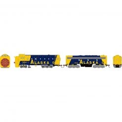 Athearn HO Rotary Snowplow & F7B Locomotive, ARR #3/#1503