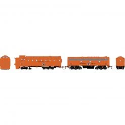 Athearn HO Rotary Snowplow & F7B Locomotive, NP # 42/#42-B