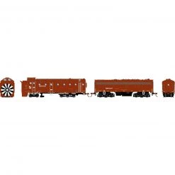Athearn HO Rotary Snowplow & F7B Locomotive, BNSF #972561/#972577