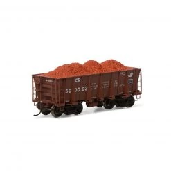 Athearn HO RTR 26' Ore Car Low Side with Load, CR #500003 5 Athearn HO RTR 26' Ore Car Low Side with Load, CR #500003 -Athearn Sales Shop ATH97951 A00 57LQ1NIP