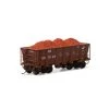 Athearn HO RTR 26' Ore Car Low Side with Load, CR #500003 -Athearn Sales Shop ATH97951 A0 57LQ1NIP