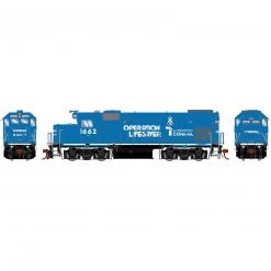 Athearn HO GP15-1 Locomotive with DCC & Sound, Conrail, Operational Life #1662