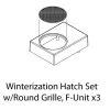 Athearn HO Winterization Hatch Set with Round Grille, F-Unit -Athearn Sales Shop ATHG19290 A0 08VG6TOC