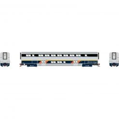 Athearn HO Amtrak California II Coach with Lights, CDTX #6461