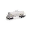 Athearn HO 13,600-Gal Acid Tank,UTLX/White/Reflector#11677