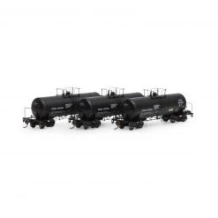 Athearn HO 13,600-Gallon Acid Tank, Chevron (3)