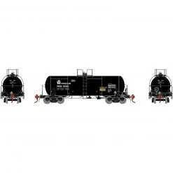 Athearn HO 13,600-Gallon Acid Tank, PROX, Black #16562