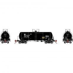 Athearn HO 13,600-Gallon Acid Tank, PROX, Black #16599