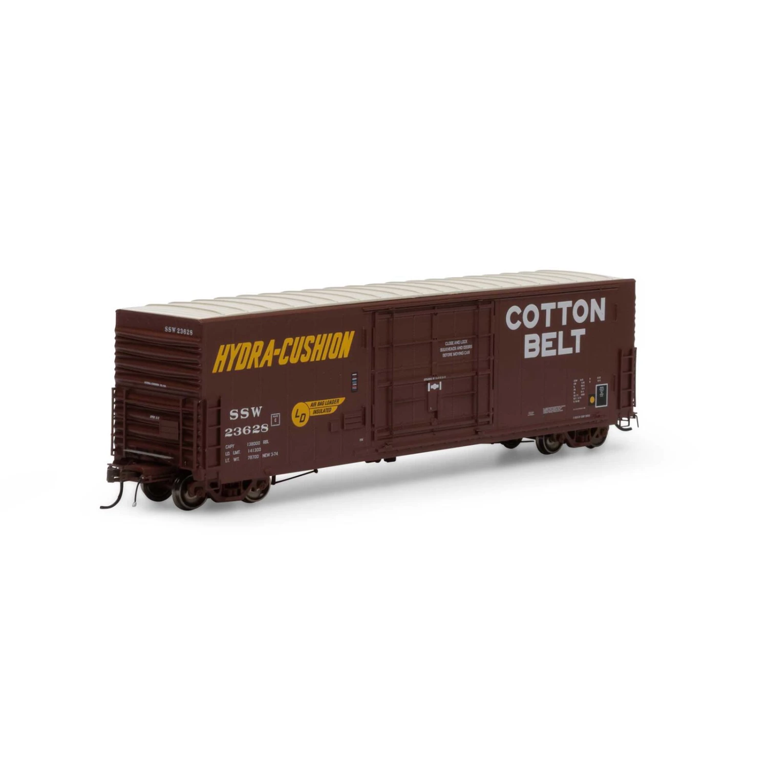 Athearn HO 50' PC&F SS Box with 14' Plug Door, SSW #23628 3 Athearn HO 50' PC&F SS Box with 14' Plug Door, SSW #23628