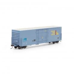 Athearn HO 50' PC&F SS Box with 14' Plug Door, GWS/SP #694793