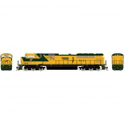 Athearn HO G2 SD80MAC with DCC & Sound, CNW #8101