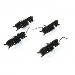 Athearn HO Blomberg M Sideframe Set Rubber Hyatt (4)