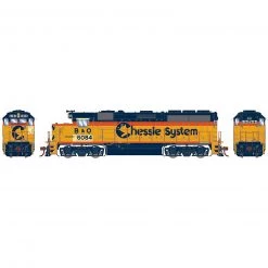 Athearn HO GP40-2, Chessie/B&O/CSX #6084