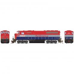 Athearn HO GP40-2L, Rail America/TP&W #4055