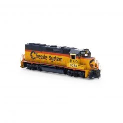 Athearn HO GP40-2 with DCC & Sound, Chessie/B&O/CSX #6084 -Athearn Sales Shop ATHG65178 A6 L3AXWC4W