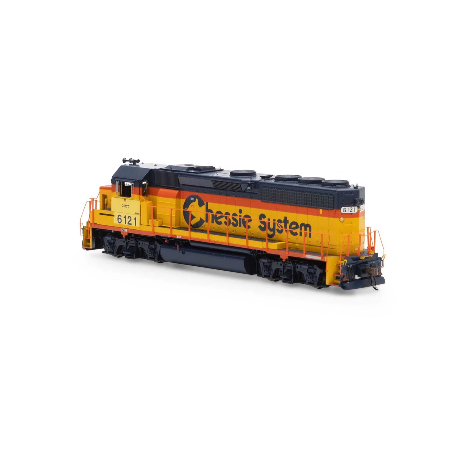 Athearn HO GP40-2 with DCC & Sound, Chessie/CSX #6121 5 Athearn HO GP40-2 with DCC & Sound, Chessie/CSX #6121 - Image 3