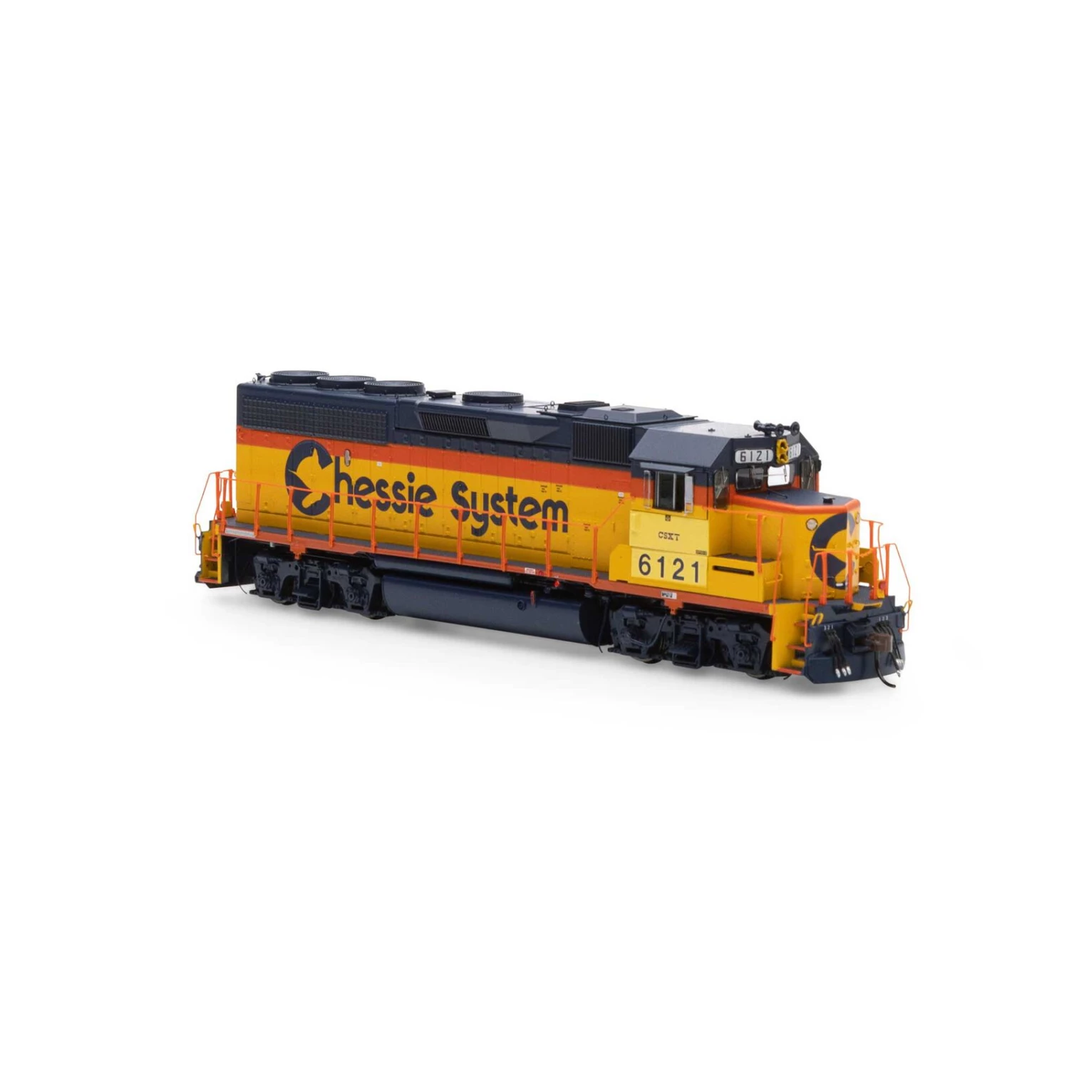 Athearn HO GP40-2 with DCC & Sound, Chessie/CSX #6121 9 Athearn HO GP40-2 with DCC & Sound, Chessie/CSX #6121 - Image 7