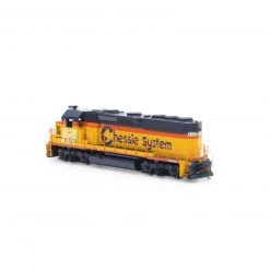 Athearn HO GP40-2 with DCC & Sound, Chessie/CSX #6129 -Athearn Sales Shop ATHG65180 A2 B3OQD4M6