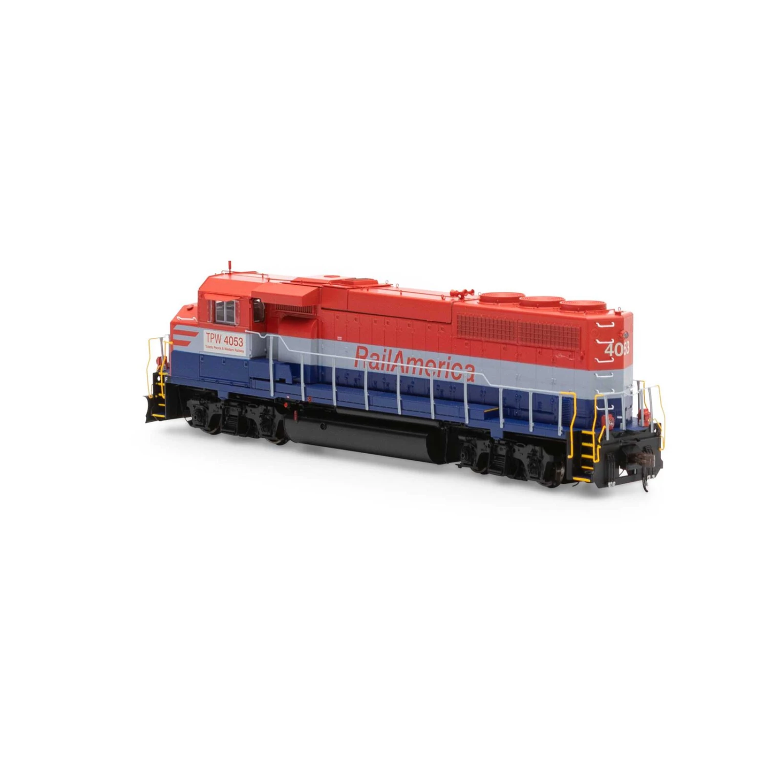Athearn HO GP40-2L with DCC & Sound, Rail America/TP&W #4053 5 Athearn HO GP40-2L with DCC & Sound, Rail America/TP&W #4053 - Image 3