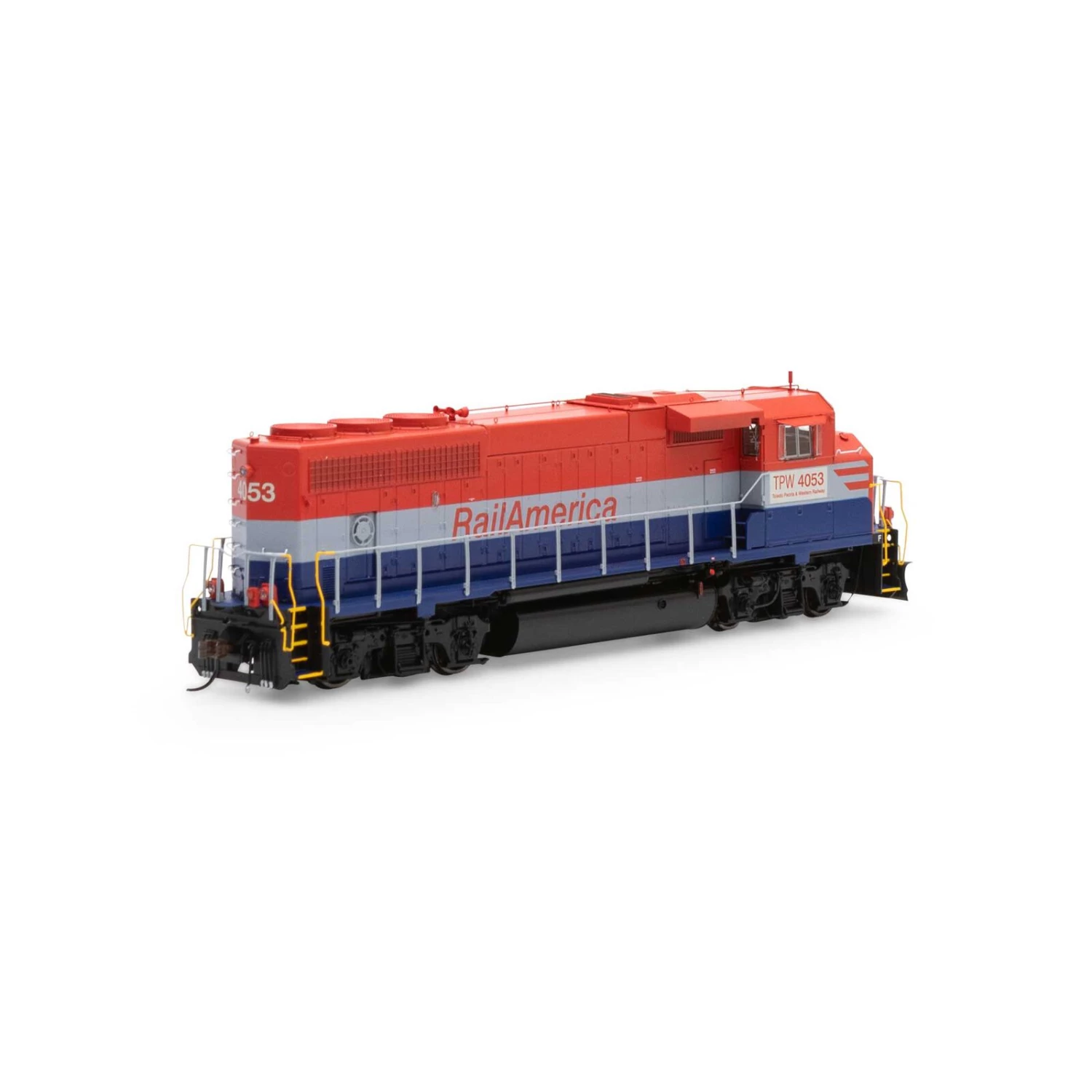 Athearn HO GP40-2L with DCC & Sound, Rail America/TP&W #4053 7 Athearn HO GP40-2L with DCC & Sound, Rail America/TP&W #4053 - Image 5