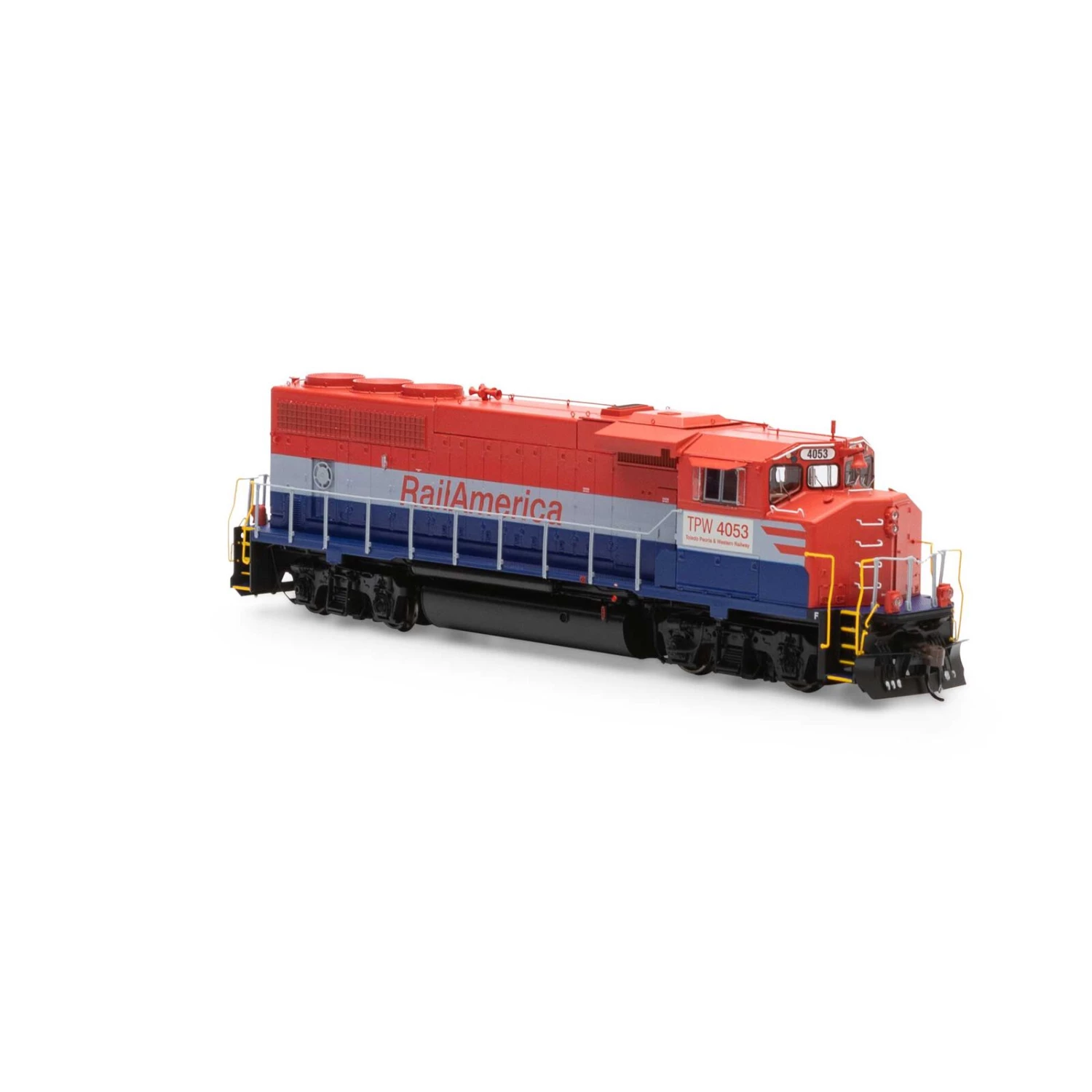 Athearn HO GP40-2L with DCC & Sound, Rail America/TP&W #4053 9 Athearn HO GP40-2L with DCC & Sound, Rail America/TP&W #4053 - Image 7