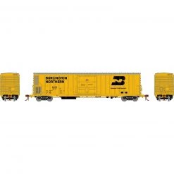 Athearn HO FGE 57' Mechanical Reefer, BNFE/Yellow #9277