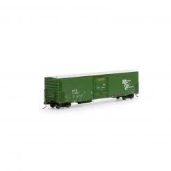 Athearn HO 57' Mechanical Reefer with Sound, BNFE/Green #11803