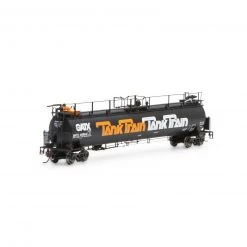 Athearn HO TankTrain Intermediate,GATX/Orange Letter#48664