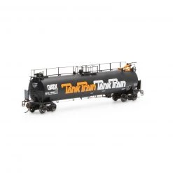 Athearn HO TankTrain Intermediate,GATX/Orange Letter#48665