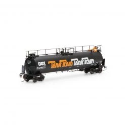 Athearn HO TankTrain Intermediate,GATX/Orange Letter#48667