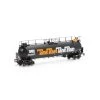 Athearn HO TankTrain Intermediate,GATX/Orange Letter#48668