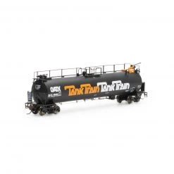 Athearn HO TankTrain Intermediate,GATX/Orange Letter#48668