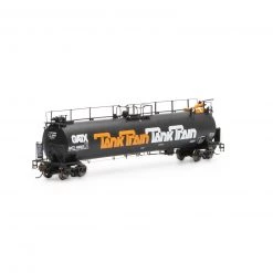 Athearn HO TankTrain Intermediate,GATX/Orange Letter#48669