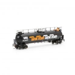 Athearn HO TankTrain Intermediate,GATX/Orange Letter#48670