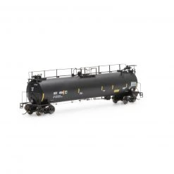 Athearn HO TankTrain Intermediate,GATX/Yellow Stripe#48616