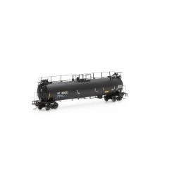 Athearn HO TankTrain Intermediate,GATX/Yellow Stripe#48620