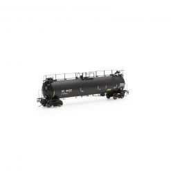 Athearn HO TankTrain Intermediate,GATX/Yellow Stripe#48621