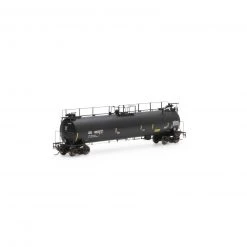 Athearn HO TankTrain Intermediate,GATX/Yellow Stripe#48622