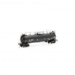 Athearn HO TankTrain Intermediate,GATX/Yellow Stripe#48625