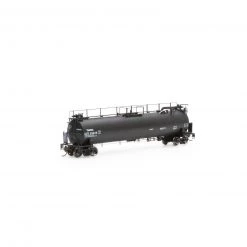 Athearn HO TankTrain Intermediate, GATX/Black Small #28228