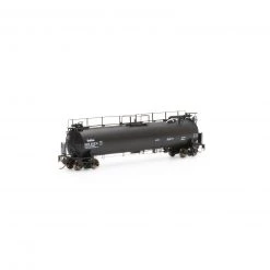 Athearn HO TankTrain Intermediate, GATX/Black Small #28231