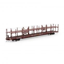 Athearn HO F89-F Bi-Level Auto Rack, CB&Q /BTTX #930171