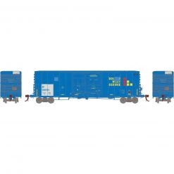 Athearn HO 50' PC& F 8' & 6' Box, SP, GWS #698784