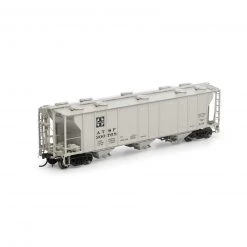 Athearn HO PS-2 2893 3-Bay Covered Hopper, SF #300768 5 Athearn HO PS-2 2893 3-Bay Covered Hopper, SF #300768 -Athearn Sales Shop ATHG73595 A00 469TMD9L