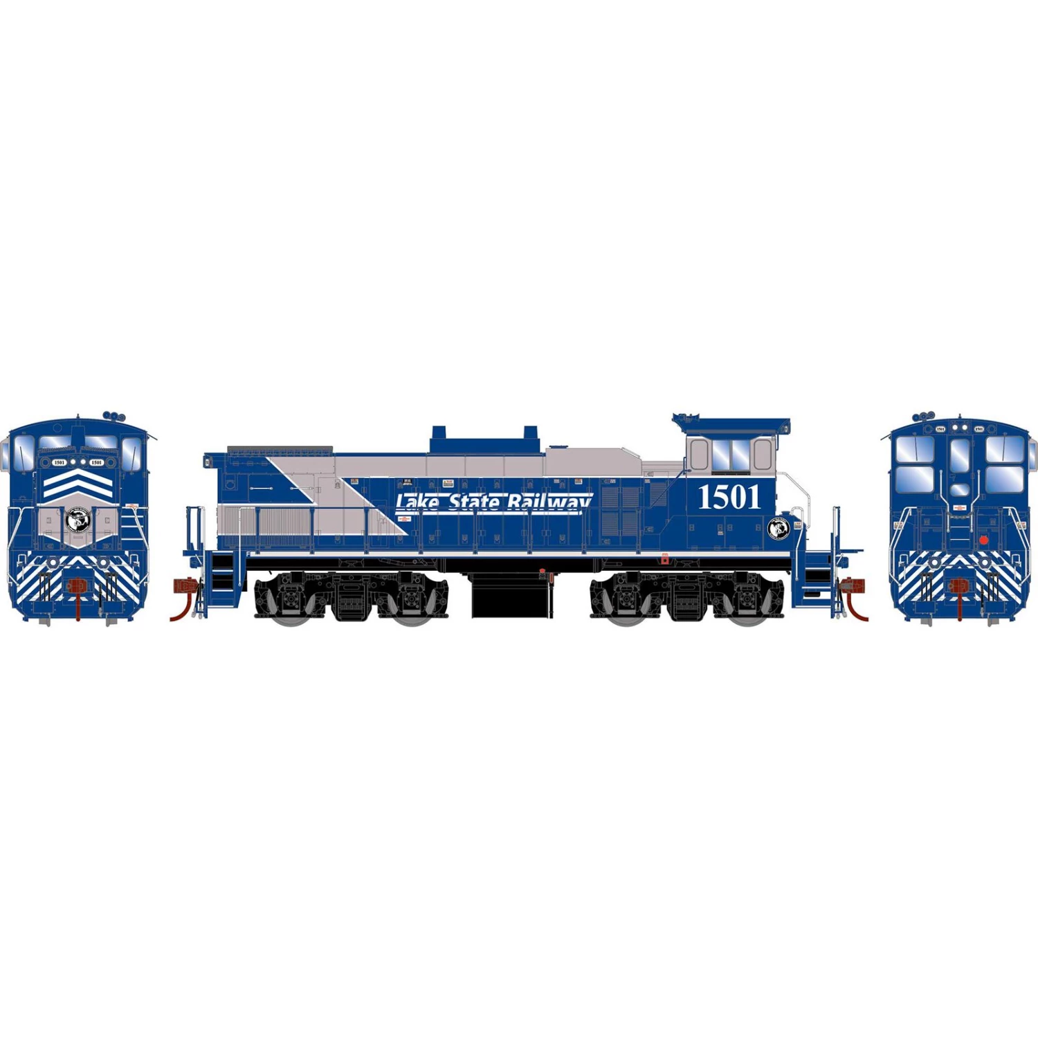 Athearn HO MP15AC, LSRC #1501 3 Athearn HO MP15AC, LSRC #1501