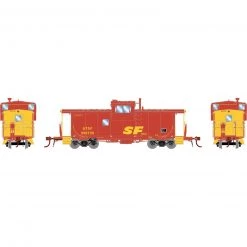 Athearn HO CE-8 ICC Caboose/Light/Snd,SF/Kodachrome#999700