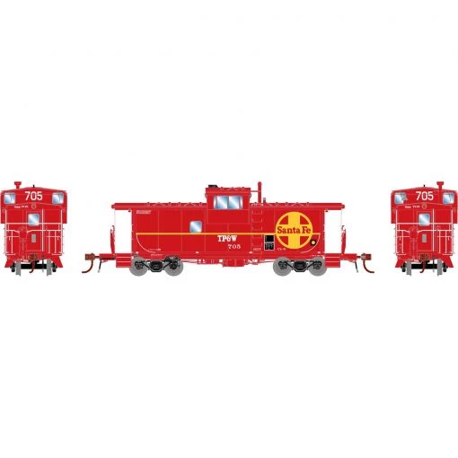 Athearn HO ICC Caboose with Lights & Sound, TP&W #705 8 Athearn HO ICC Caboose with Lights & Sound, TP&W #705 -Athearn Sales Shop ATHG78380 A0 FVS3RVS9