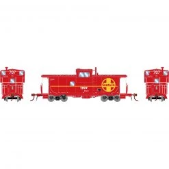 Athearn HO ICC Caboose with Lights & Sound, TP&W #707