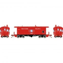 Athearn HO Bay Window Caboose with Lights and Sound, WP #485