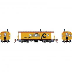 Athearn HO C-26A ICC Caboose with Lights, Chessie/B&O #C-3835
